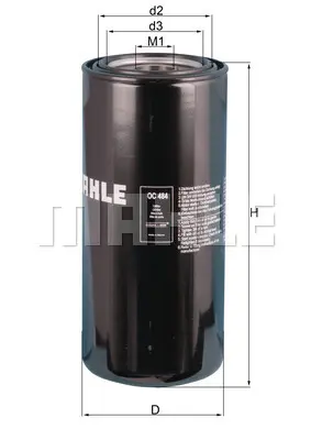 маслен филтър KNECHT              