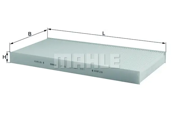 Филтър купе (поленов филтър) KNECHT              