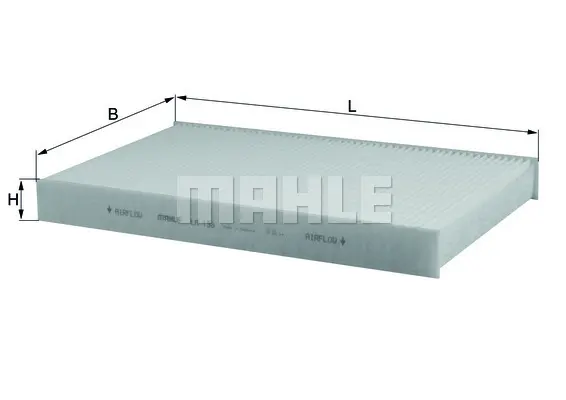 Филтър купе (поленов филтър) KNECHT              