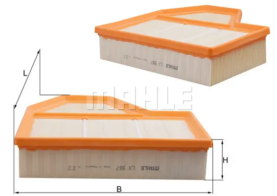 въздушен филтър KNECHT              