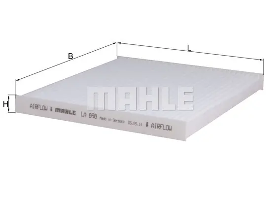 Филтър купе (поленов филтър) KNECHT              