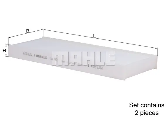 Филтър купе (поленов филтър) KNECHT              