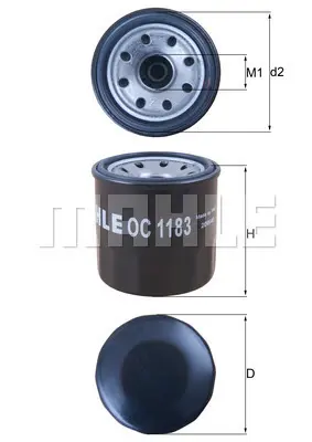 маслен филтър KNECHT              