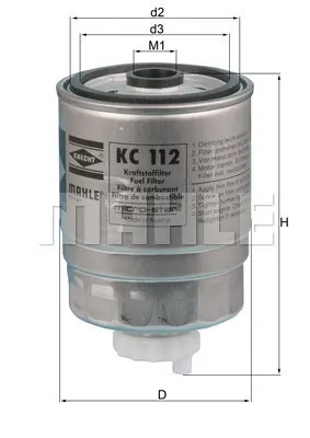 горивен филтър KNECHT              