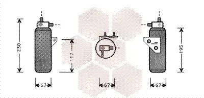 изсушител, климатизация VAN WEZEL           
