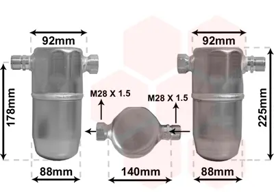 изсушител, климатизация VAN WEZEL           