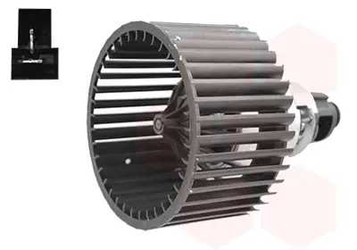 вентилатор вътрешно пространство VAN WEZEL           