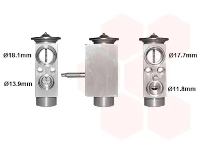 разширителен клапан, климатизация VAN WEZEL           