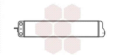 маслен радиатор, двигателно масло VAN WEZEL           