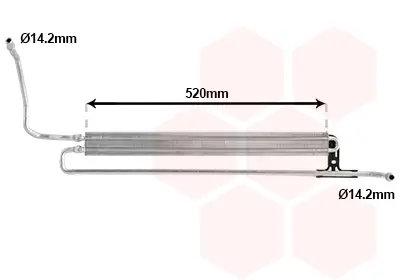 маслен радиатор, кормилно управление VAN WEZEL           