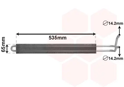 маслен радиатор, кормилно управление VAN WEZEL           