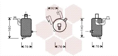 изсушител, климатизация VAN WEZEL           