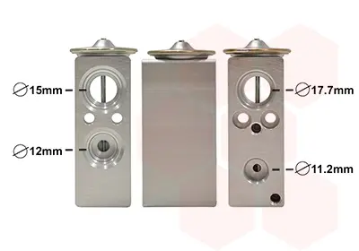 разширителен клапан, климатизация VAN WEZEL           