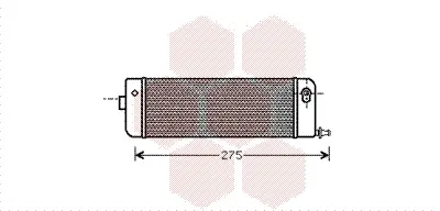 маслен радиатор, двигателно масло VAN WEZEL           