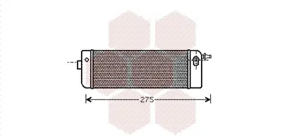 маслен радиатор, двигателно масло VAN WEZEL           