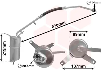 изсушител, климатизация VAN WEZEL           