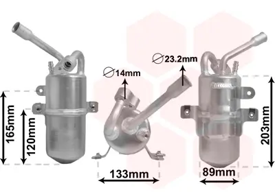 изсушител, климатизация VAN WEZEL           