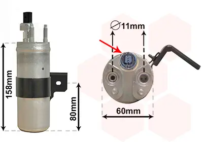 изсушител, климатизация VAN WEZEL           