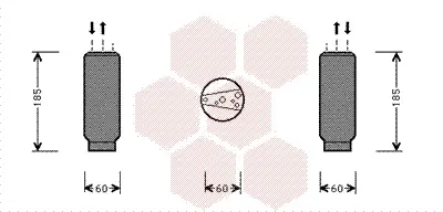 изсушител, климатизация VAN WEZEL           