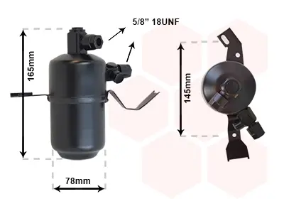 изсушител, климатизация VAN WEZEL           