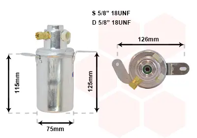 изсушител, климатизация VAN WEZEL           