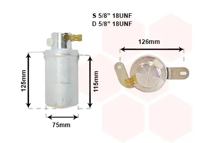изсушител, климатизация VAN WEZEL           