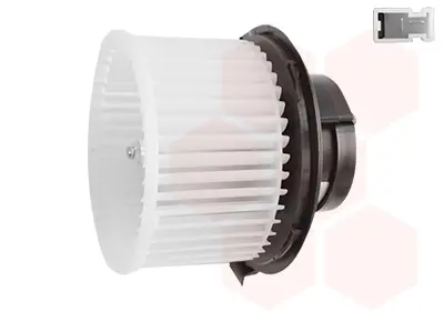 вентилатор вътрешно пространство VAN WEZEL           