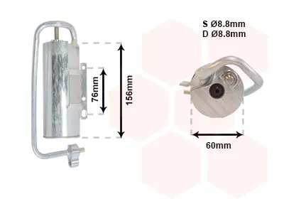 изсушител, климатизация VAN WEZEL           