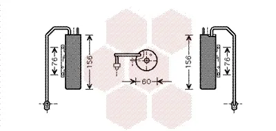 изсушител, климатизация VAN WEZEL           