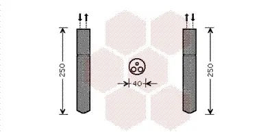 изсушител, климатизация VAN WEZEL           