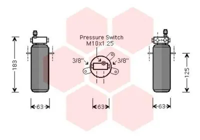 изсушител, климатизация VAN WEZEL           