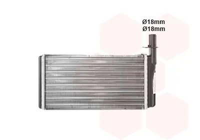 топлообменник, отопление на вътрешното пространство VAN WEZEL           