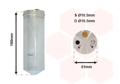 изсушител, климатизация VAN WEZEL           