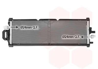 радиатор, охлаждане на двигателя VAN WEZEL           