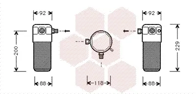 изсушител, климатизация VAN WEZEL           