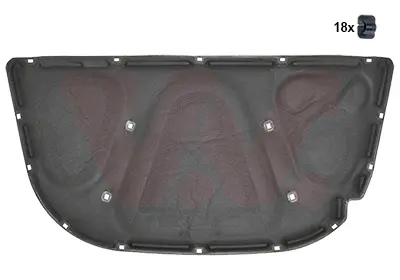 звукоизолация на двигателното пространство VAN WEZEL           