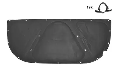 звукоизолация на двигателното пространство VAN WEZEL           