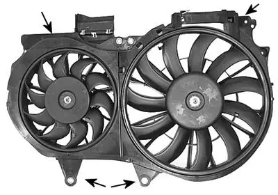 вентилатор, охлаждане на двигателя VAN WEZEL           