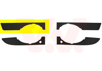 носеща конструкция (рамка), фар за мъгла VAN WEZEL           