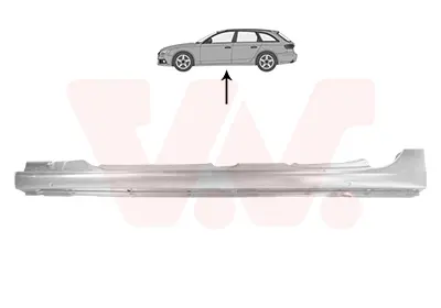 ламаринен панел на входа VAN WEZEL           