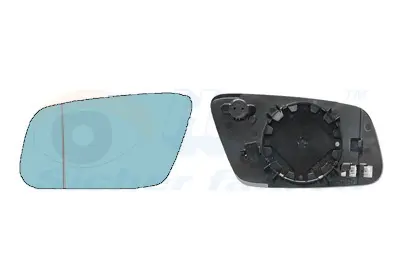 стъкло на огледало, външно огледало VAN WEZEL           