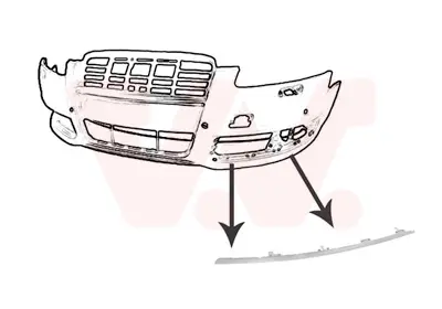 покривна-защитна лайсна, броня VAN WEZEL           