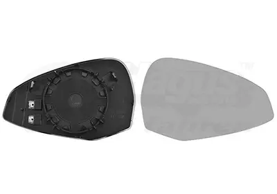 стъкло на огледало, външно огледало VAN WEZEL           