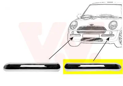 покривна-защитна лайсна, броня VAN WEZEL           