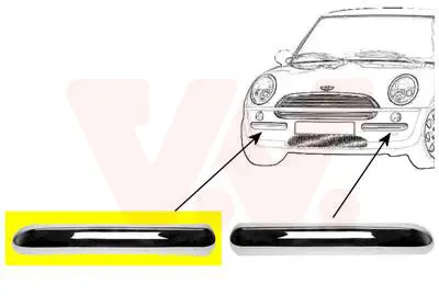 покривна-защитна лайсна, броня VAN WEZEL           