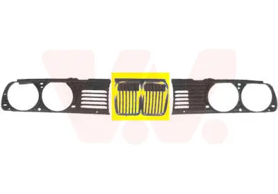 решетка пред радиатора VAN WEZEL           