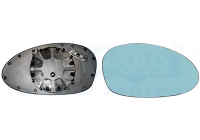 стъкло на огледало, външно огледало VAN WEZEL           