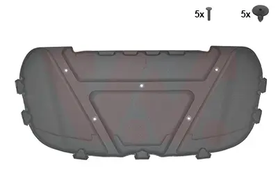 звукоизолация на двигателното пространство VAN WEZEL           