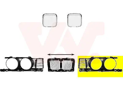 решетка пред радиатора VAN WEZEL           