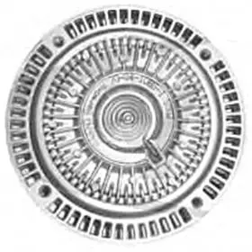 съединител, вентилатор на радиатора VAN WEZEL           